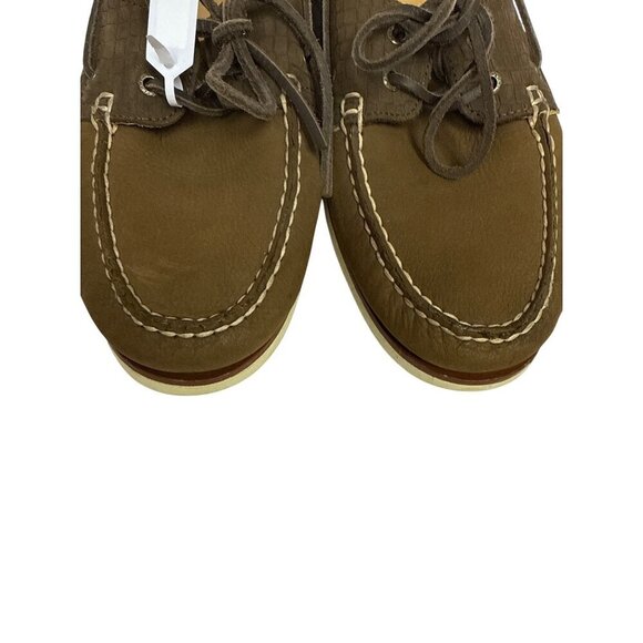 Sperry Men\'s Shoes Gold Cup Luxury Collection Boat Brown Nubuck Leather Size 12 main image 7